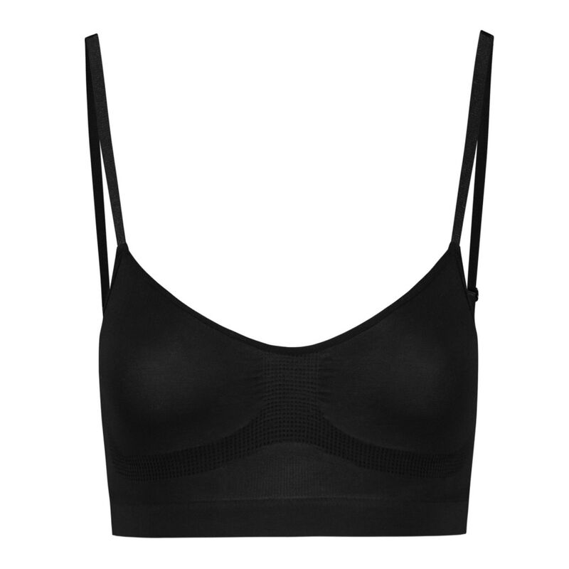 BYE-BRA - MEDIUM CONTROL SUJETADOR SIN COSTURAS NEGRO TALLA S - Imagem de 4