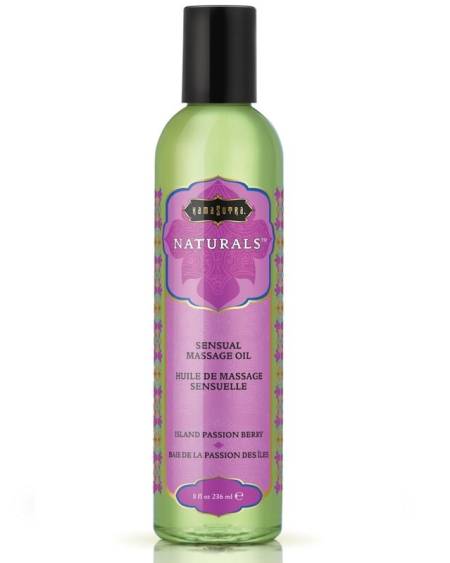 KAMASUTRA - NATURAL MASSAGE OIL PASSION BERRY 236 ML