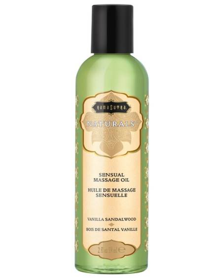 KAMASUTRA - NATURAL MASSAGE OIL VANILLA SANDALWOOD 59 ML