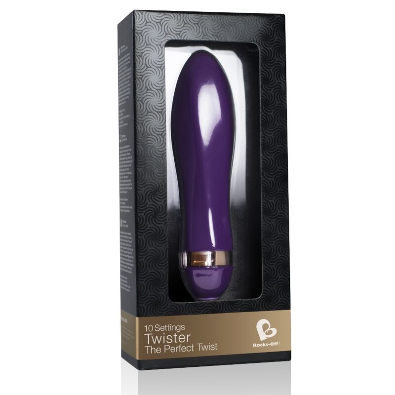 ROCKS-OFF - TWISTER VIBRATOR 10 MODES - Imagem de 4
