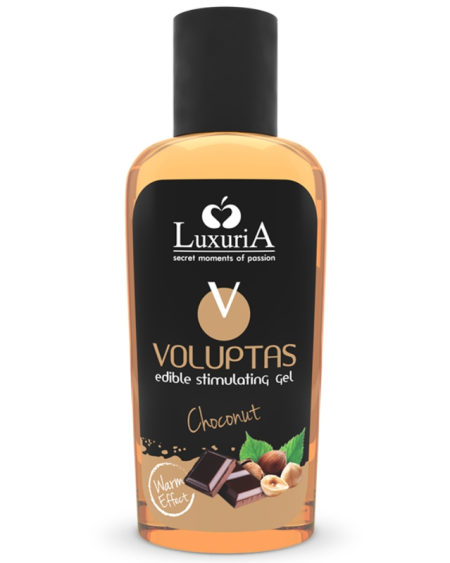 INTIMATELINE LUXURIA - VOLUPTAS EDIBLE MASSAGE GEL WARMING EFFECT - CHOCONUT 100 ML