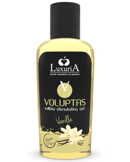 INTIMATELINE LUXURIA - VOLUPTAS EDIBLE MASSAGE GEL WARMING EFFECT - VANILLA 100 ML