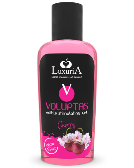 INTIMATELINE LUXURIA - VOLUPTAS EDIBLE MASSAGE GEL WARMING EFFECT - CHERRY 100 ML