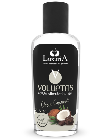 INTIMATELINE LUXURIA - VOLUPTAS EDIBLE MASSAGE GEL WARMING EFFECT - COCONUT AND CREAM 100 ML