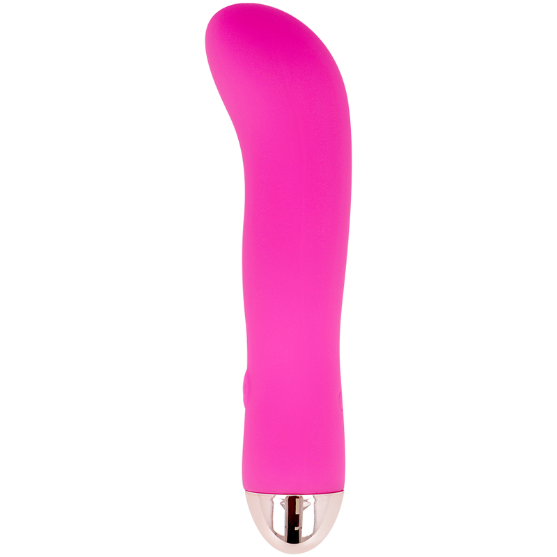 DOLCE VITA - RECHARGEABLE VIBRATOR TWO PINK 7 SPEEDS - Imagem de 2