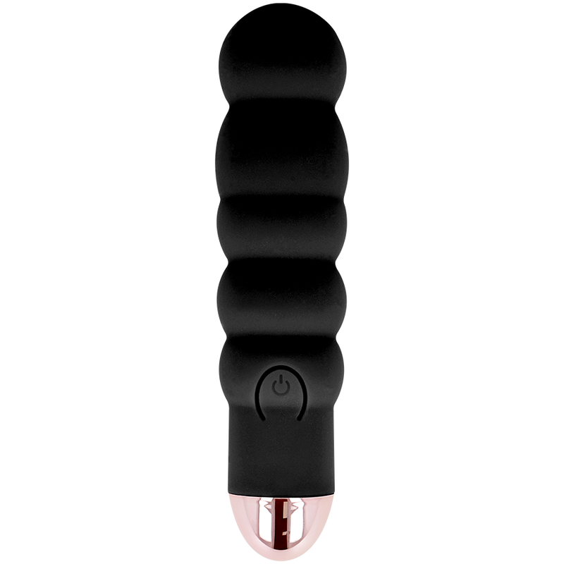 DOLCE VITA - RECHARGEABLE VIBRATOR SIX BLACK 7 SPEEDS - Imagem de 2