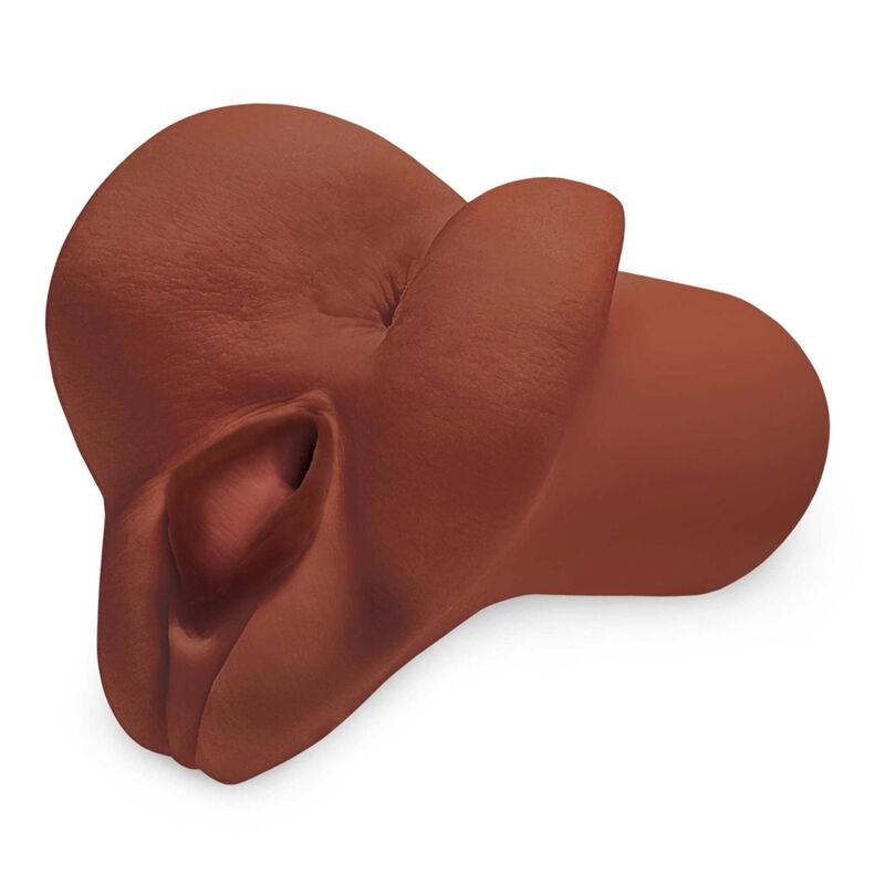 PDX PLUS - PICK YOUR PLEASURE DOUBLE BROWN MASTURBATOR - Imagem de 2