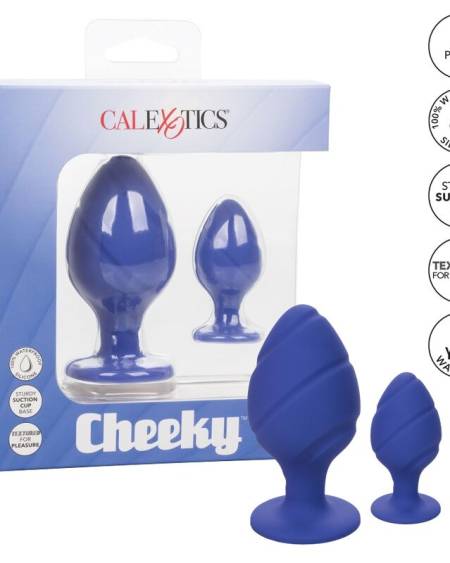 CALEXOTICS - CHEEKY BUTTPLUG PURPLE