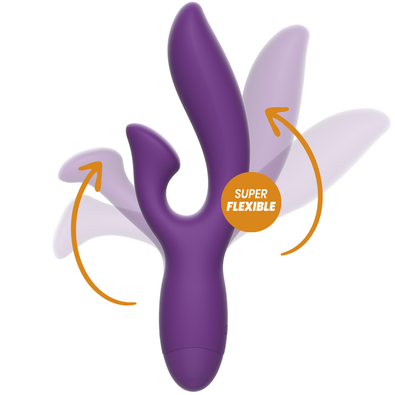 REWOLUTION - REWOFUN FLEXIBLE VIBRATOR WITH RABBIT - Imagem de 2