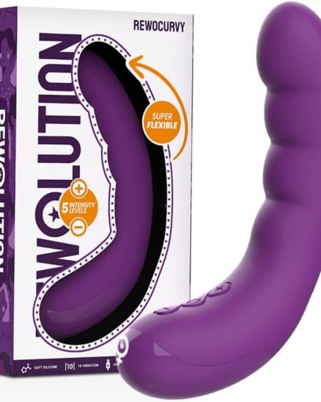 REWOLUTION - REWOCURVY RECHARGEABLE FLEXIBLE VIBRATOR