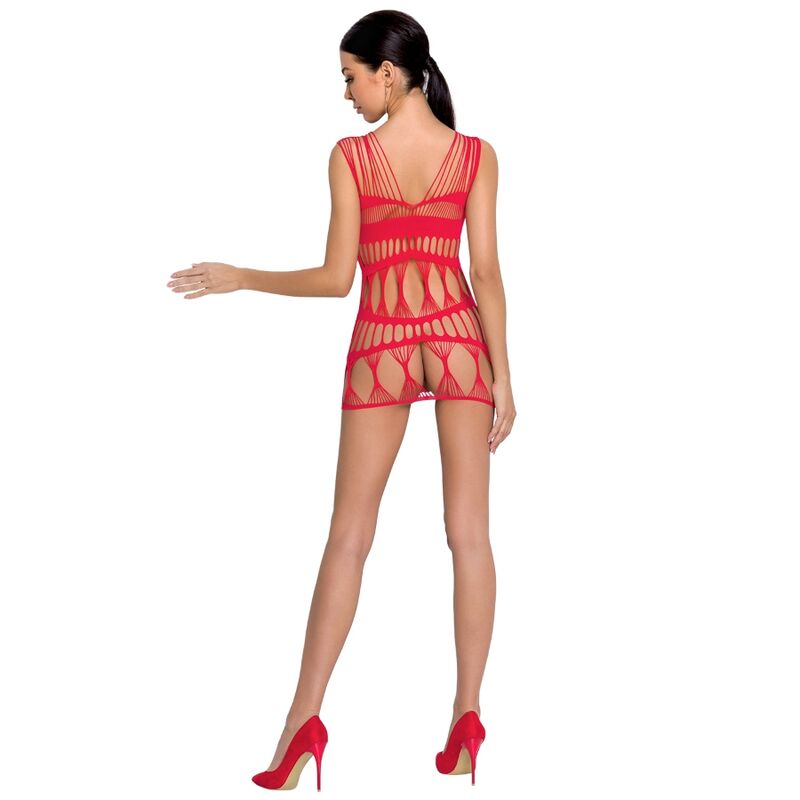PASSION - WOMAN BS089 RED BODYSTOCKING ONE SIZE - Imagem de 2