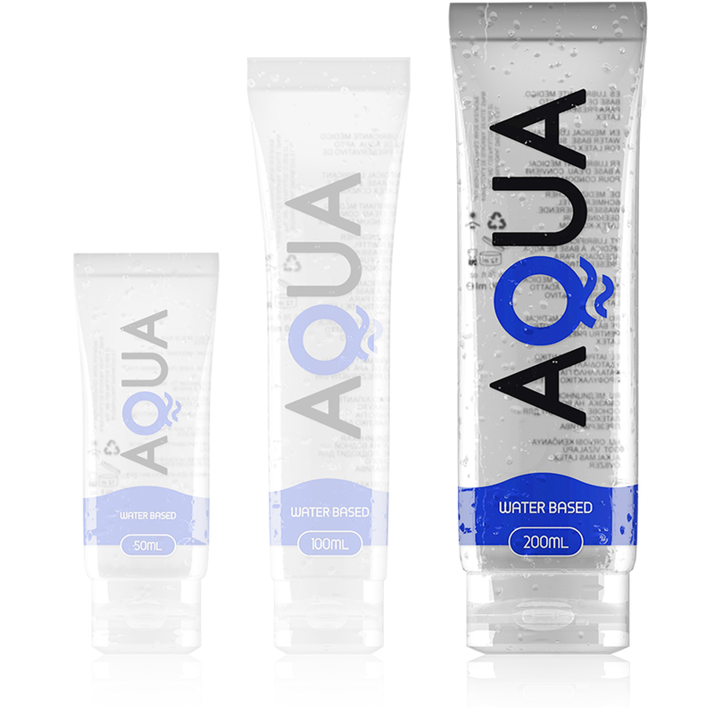 AQUA QUALITY - LUBRICANTE BASE DE AGUA 200 ML - Imagem de 3