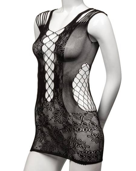CALEXOTICS - PEEK-A-BOO MINI DRESS ONE SIZE