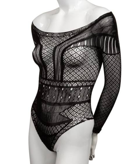 CALEXOTICS - SCANDAL SHOULDER BODY SUIT ONE SIZE