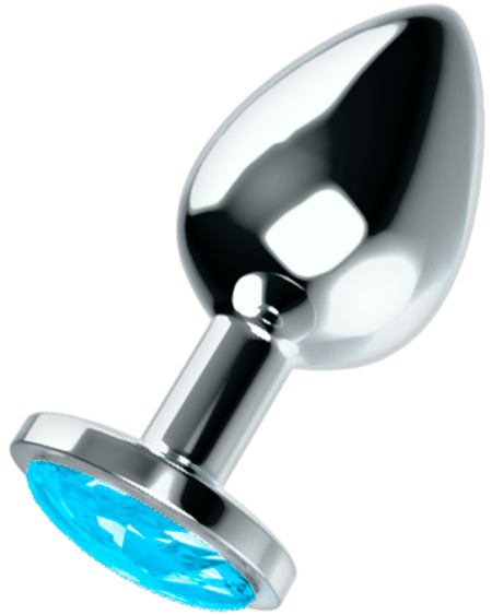 OHMAMA - PLUG ANAL CON CRISTAL ROSA L