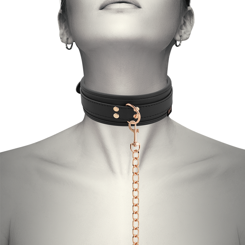 COQUETTE CHIC DESIRE - FANTASY VEGAN LEATHER COLLAR WITH NEOPRENE LINING - Imagem de 3