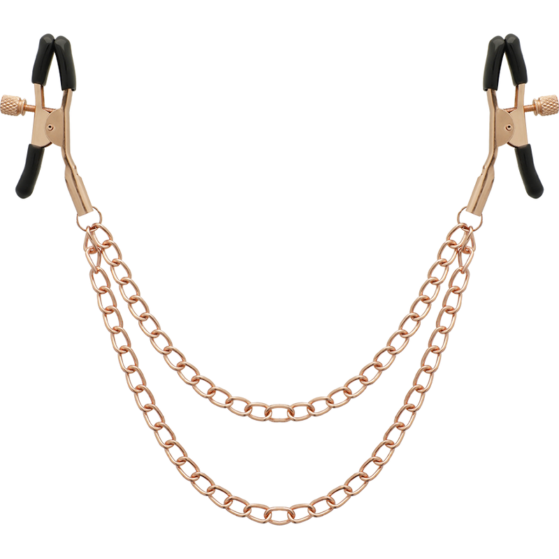 COQUETTE CHIC DESIRE - FANTASY METAL NIPPLE CLIPS WITH CHAIN - Imagem de 4
