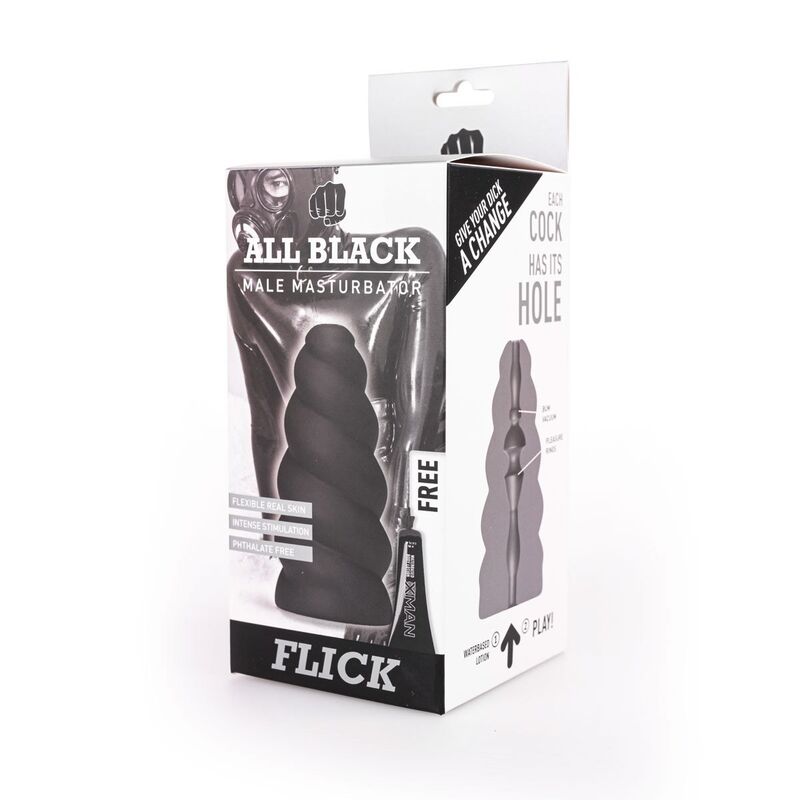 ALL BLACK - MASTURBATOR FLICK - Imagem de 2