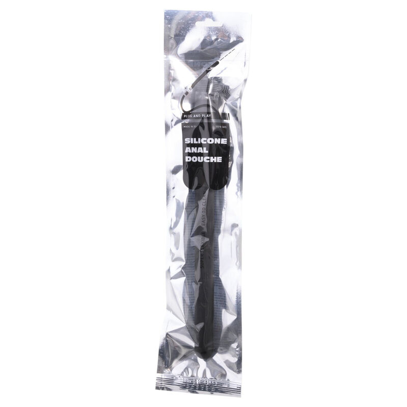 ALL BLACK - SHOWER ANAL HINCHABLE SILICONE 27 CM - Imagem de 2