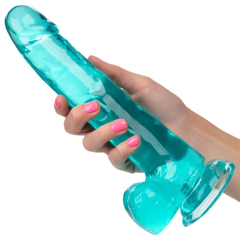 CALEXOTICS - SIZE QUEEN DILDO BLUE 20.3 CM - Imagem de 3