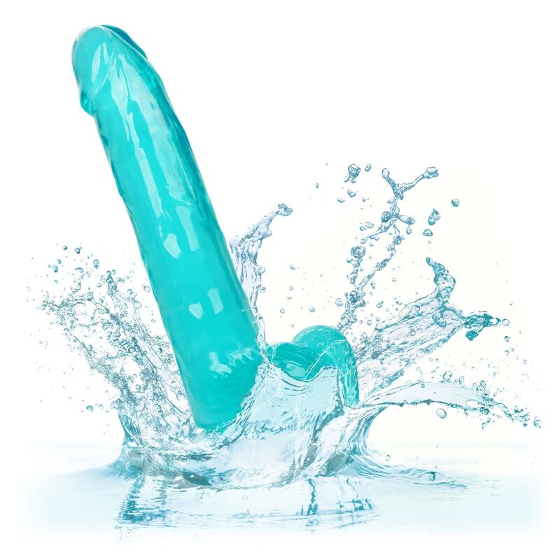 CALEXOTICS - SIZE QUEEN DILDO BLUE 20.3 CM - Imagem de 5
