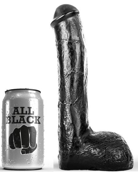 ALL BLACK - PENE REALISTIC ANAL 23 CM