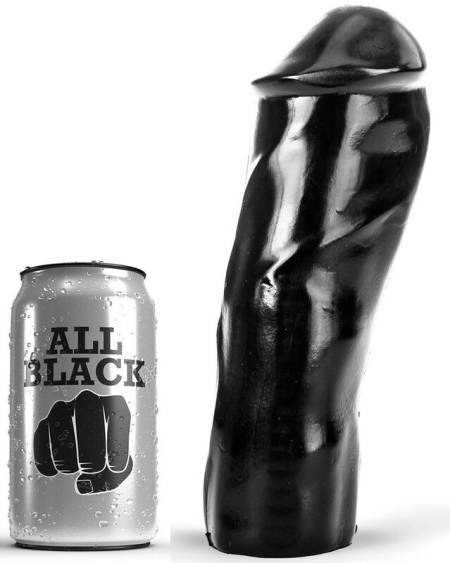ALL BLACK - DILDO REALISTIC 20 CM