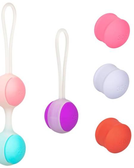 CALEXOTICS - SHE-OLOGY CONJUNTO BOLAS KEGEL INTERCAMBIVEIS