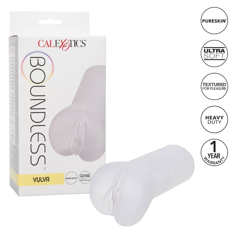 CALEXOTICS - BOUNDLESS VULVA STROKER TRANSPARENT - Imagem de 2
