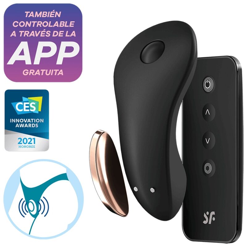 SATISFYER - LITTLE SECRET PANTY VIBRATOR - Imagem de 3