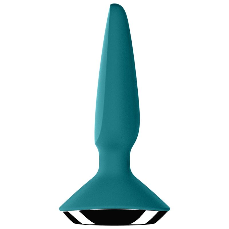 SATISFYER - PLUG ILICIOUS 1 PLUG VIBRATOR GREEN - Imagem de 3
