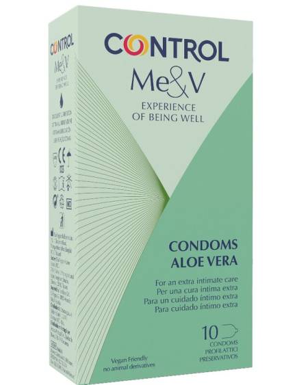 CONTROL - CONDOMS WITH ALOE VERA 10 UNITS