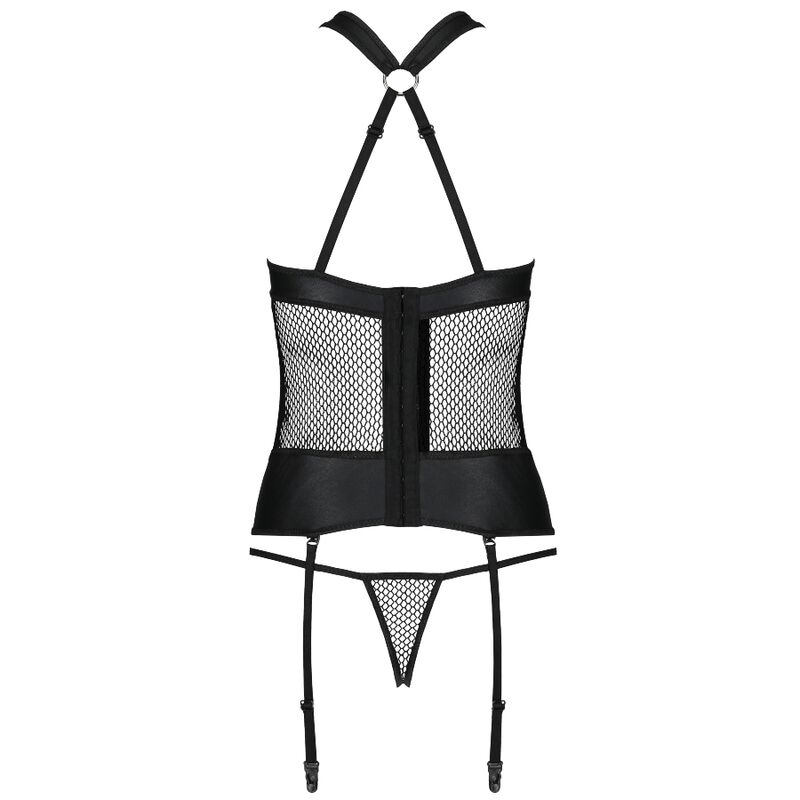 PASSION - AMANDA CORSET CUERO ECOLOGICO L/XL - Imagem de 5