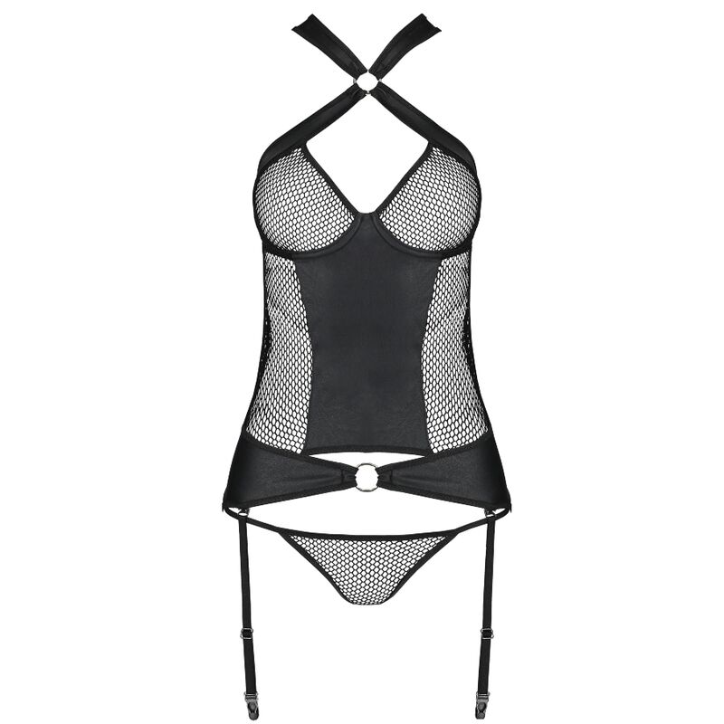 PASSION - AMANDA CORSET CUERO ECOLOGICO L/XL - Imagem de 4