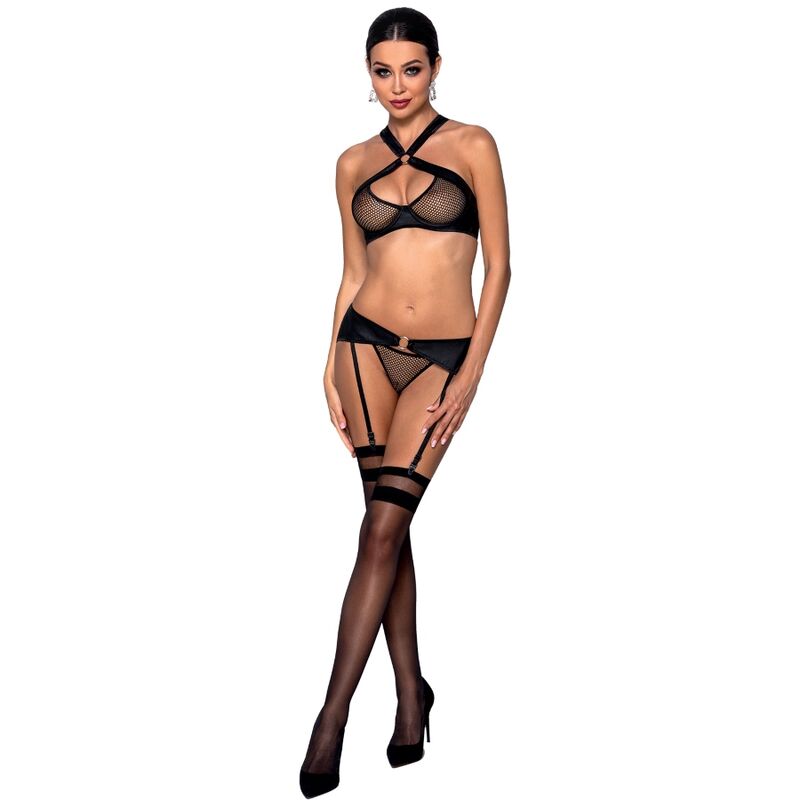 PASSION - AMANDA SET CUERO ECOLOGICO S/M - Imagem de 3