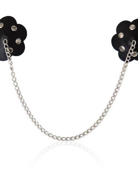 OHMAMA FETISH - PETAL NIPPLE SHIELD WITH CHAIN