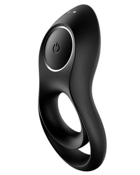 SATISFYER - LEGENDARY DUO RING VIBRATOR BLACK