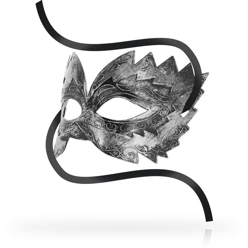 OHMAMA - ANTIZAZ MASKS VENETIAN STYLE SILVER - Imagem de 2