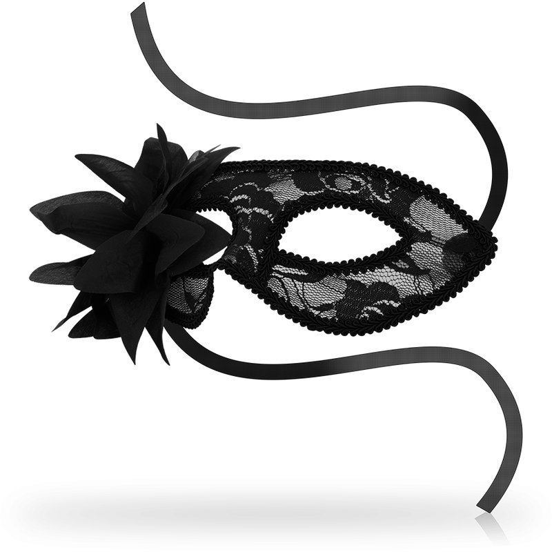 OHMAMA - MASKS BLACK LACE AND FLOWER MASKS - Imagem de 2