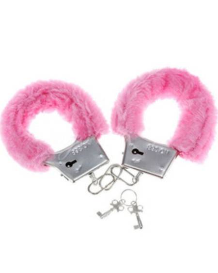 DIABLO PICANTE - PLEASURE FURRY HANDCUFFS PINK