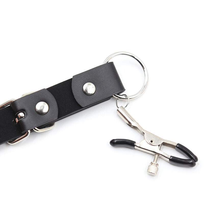 OHMAMA FETISH - CLITORIS CLAMPS WITH LEG STRAPS - Imagem de 3