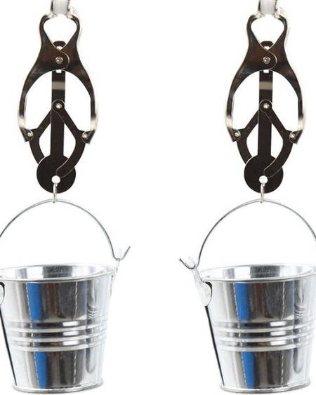 OHMAMA FETISH NIPPLE CLAMPS WITH BUCKETS