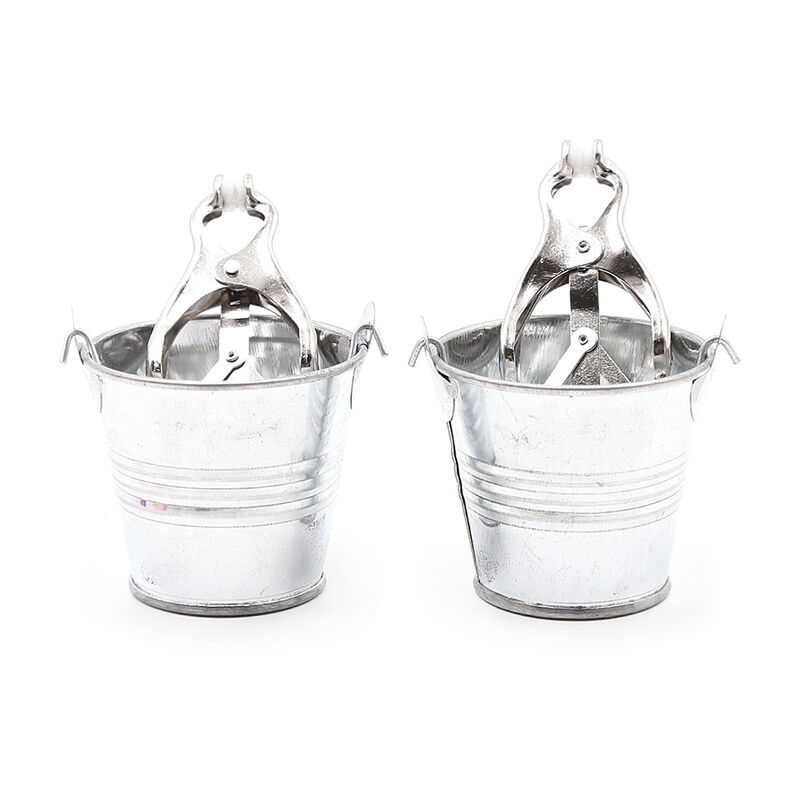 OHMAMA FETISH NIPPLE CLAMPS WITH BUCKETS - Imagem de 2