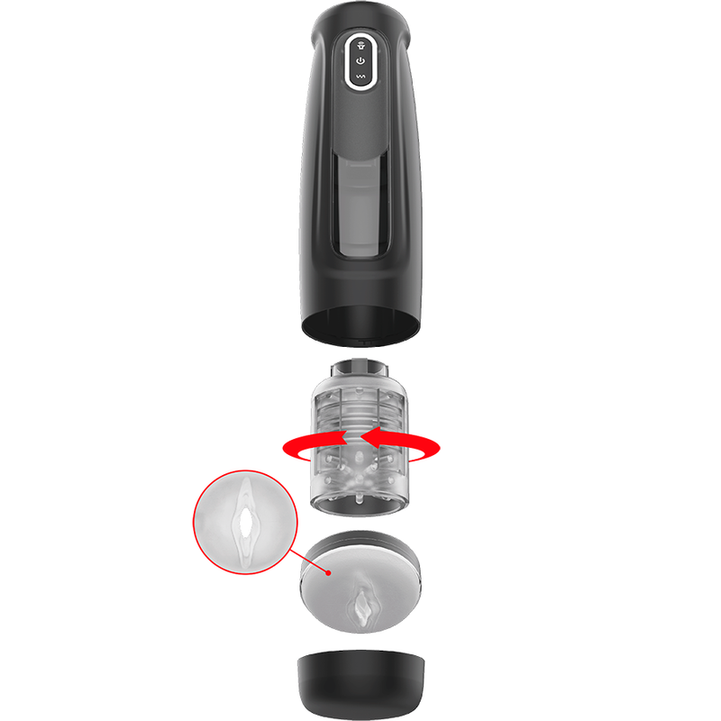 JAMYJOB - TORNADO 360 ROTATE TECH STROKER - Imagem de 3