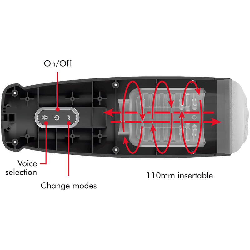 JAMYJOB - TORNADO 360 ROTATE TECH STROKER - Imagem de 5