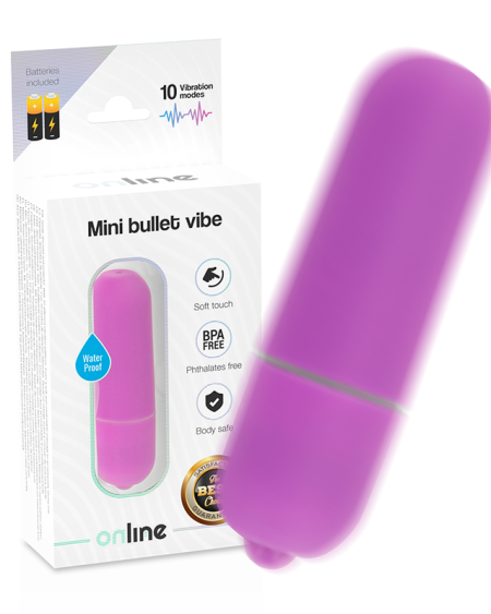 ONLINE - MINI BULLET VIBE PURPLE