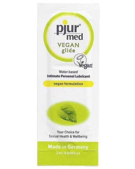 PJUR - MED VEGAN GLIDE WATER BASED LUBRICANT 2 ML