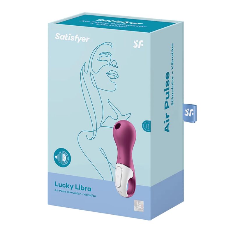SATISFYER - LUCKY LIBRA STIMULATOR VIBRATOR - Imagem de 5