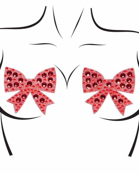 LEG AVENUE - BOWS NIPPLE COVERS ONE SIZE