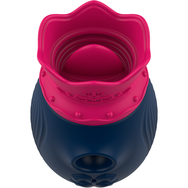 INTENSE - CLITORIS STIMULATOR 10 SUCTION AND LICKING MODES - BLUE - Imagem de 3